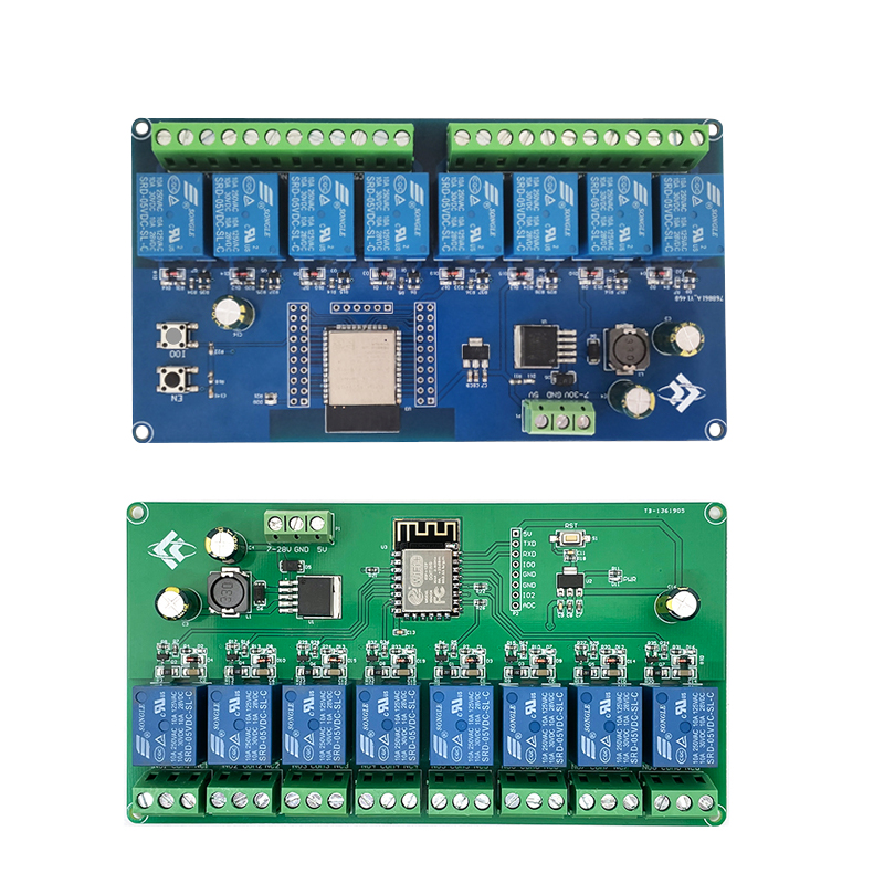 ESP8266 / ESP32 WIFI 8 Channel - Relay 8 Channel Board ulasan dan harga