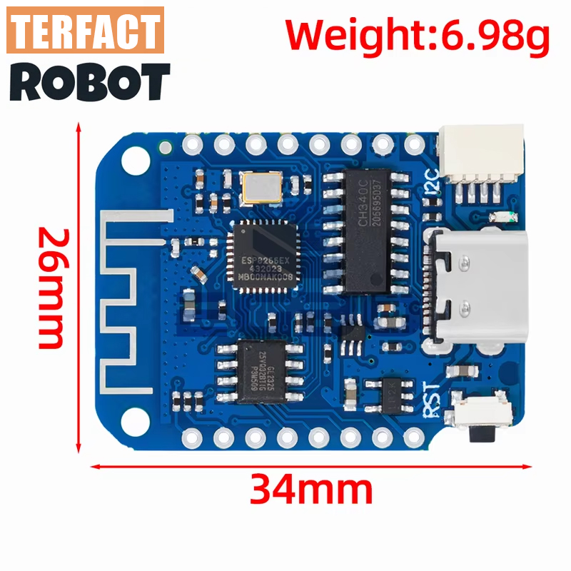 for WEMOS D1 Mini V4.0.0 TYPE- - Esp8266 Nodemcu Board ulasan dan harga
