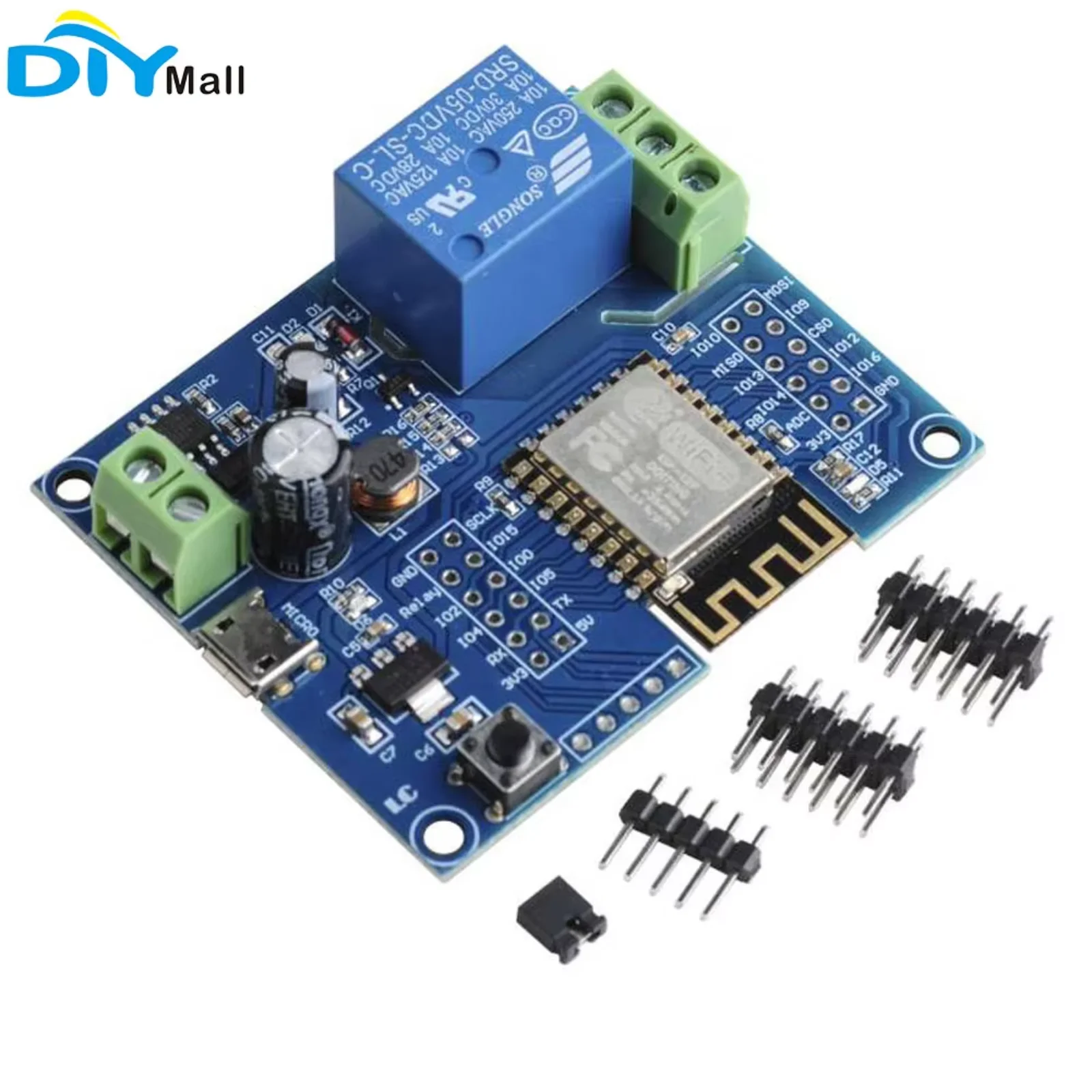 Single Channel WiFi Relay Modu - Relay 8 Channel Board ulasan dan harga